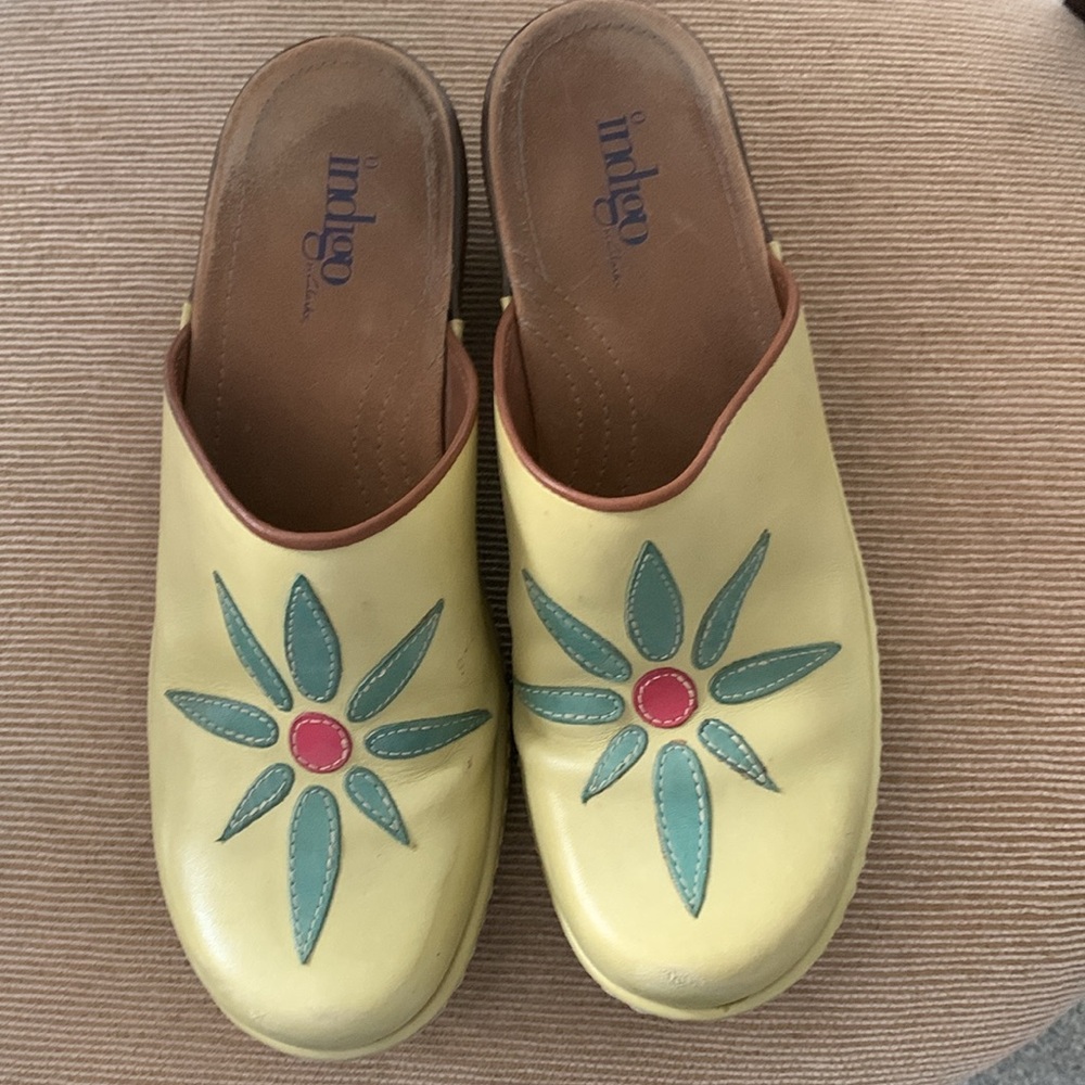 Indigo Clogs by Clarks